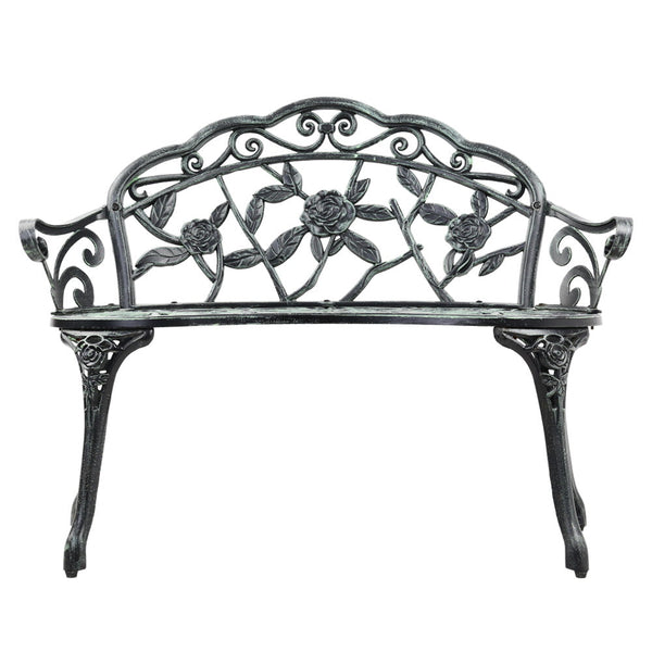 Gardeon Victorian Garden Bench Green Patio Benches