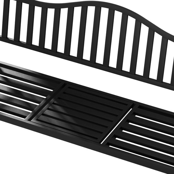 Gardeon Outdoor Garden Bench Seat Loveseat Steel Foldable Table Patio Furniture Patio Chairs