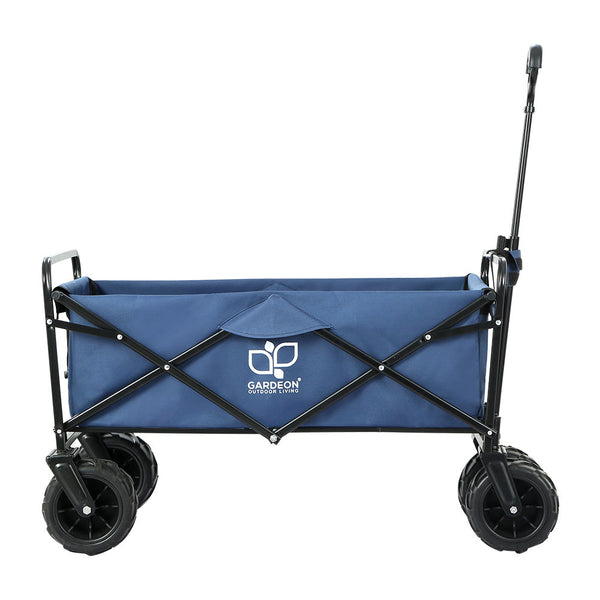 Gardeon Foldable Wagon Cart Trolley Collapsible Beach Outdoor Garden