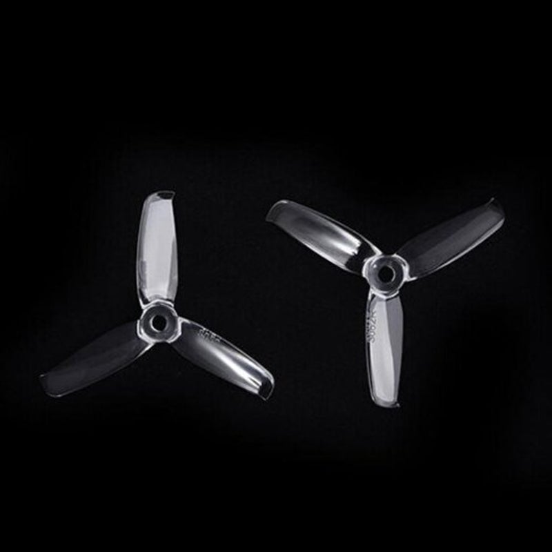 2 Pairs Flash 3052 Pc Blade Propeller 5Mm Mounting Hole For 1306 1806 Motor Rc Fpv Racing Drone Transparent