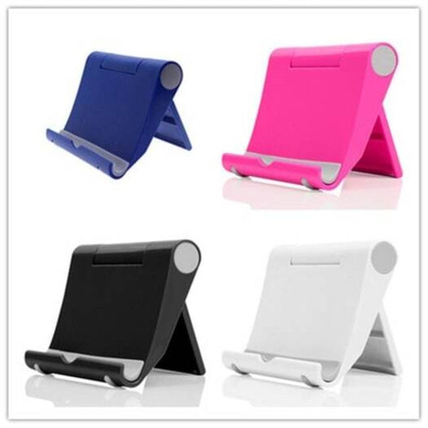 General Tablet Stents Mobile Phones Multi Function Folding Black Mounts & Holders