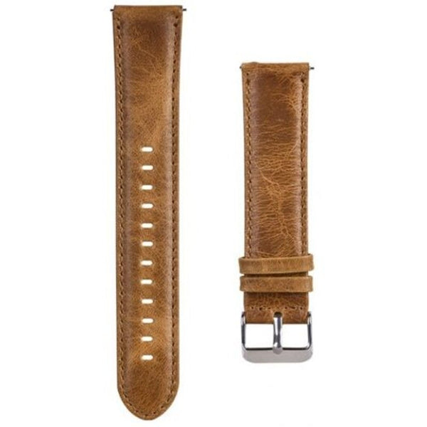 Genuine Leather Strap Watch Band For Samsung Gear S3 Classic / Frontier Light Brown Watch Bands