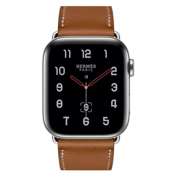 Genuine Leather Watch Band Wrist Strap For Iwatch Series 4 / 3 2 1 42Mm 44Mm Brown
