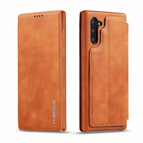 Cases Covers & Skins Genuine Leather Cover Case For Samsung Galaxy S20 S21 S22 S23 S24 Magnet Flip Card Slot