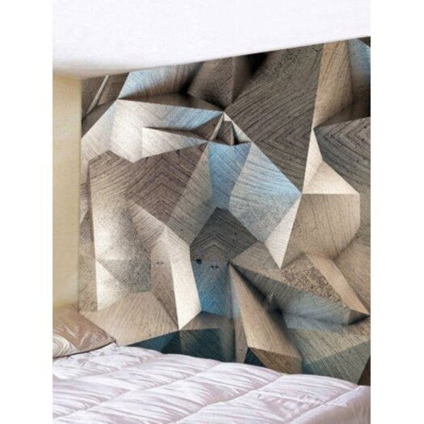 Geometric Print Tapestry Wall Hanging Decor Multi W59 Inch L59 Tapestries