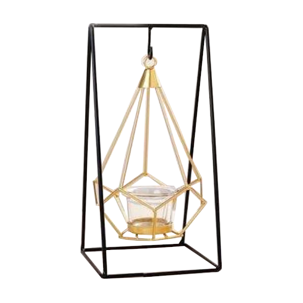 Geometric Candle Holder Lantern Modern Decor Candle Holders & Accessories