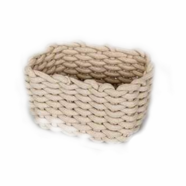 Woven Rope Basket Storage Solutions Decor Storage Bins & Baskets