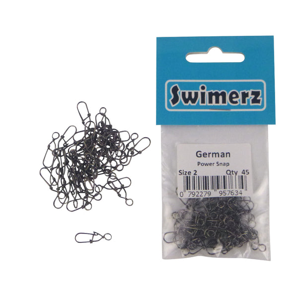 Swimerz German Power Snap Size 2 45 Pack Other Terminal Tackle