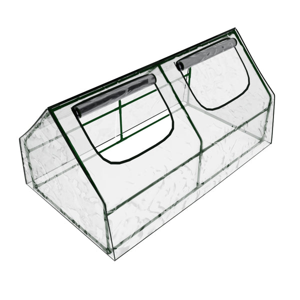 Greenfingers Greenhouse Flower Garden Shed Frame Tunnel House 180X90x90cm Greenhouses