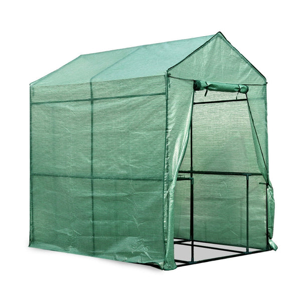 Greenfingers Greenhouse Garden Shed House 1.9X1.2M Storage Plant Lawn Kids Ride On Toys