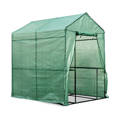 Greenfingers Greenhouse Garden Shed House 1.9X1.2M Storage Plant Lawn