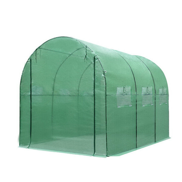 Greenfingers Greenhouse Garden Shed House 3X2x2m Storage Lawn Greenhouses