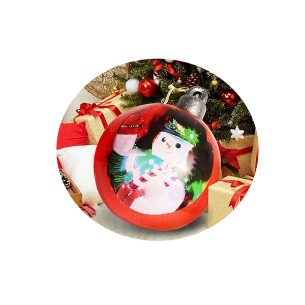 Giant Christmas Ornament Ball Outdoor Pvc 60Cm Inflatable Bauble Seasonal Decorations
