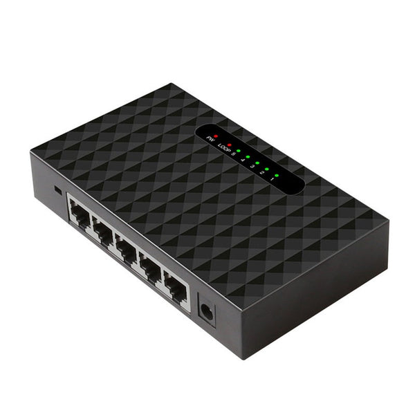 Gigabit Mini 5 Port Desktop Switch Fast Ethernet Network Lan Hub Full Or Half Duplex Network Switches