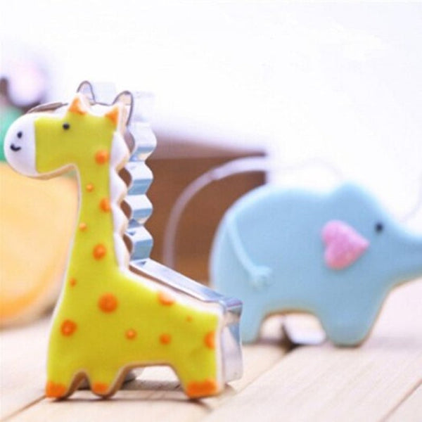 Giraffe Design Diy Baking Mold Silver Muffin Pans & Baking Moulds