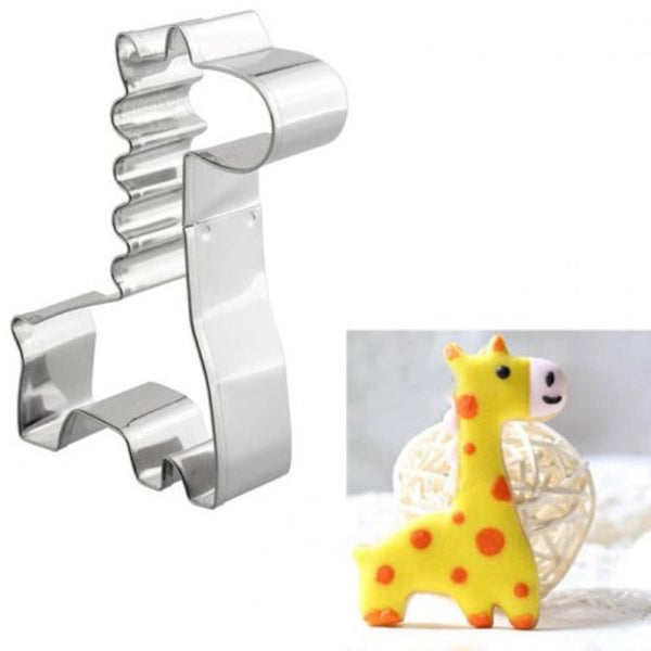 Giraffe Design Diy Baking Mold Silver Muffin Pans & Baking Moulds