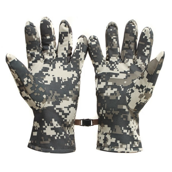 Outdoor Sports Warm Gloves Windbreak Skid Proof Riding Tactical Lattice Gloves & Mittens