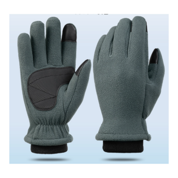 Green Women's Warm Winter Ski Waterproof & Windproof Touchscreen For Snow Sports Gloves