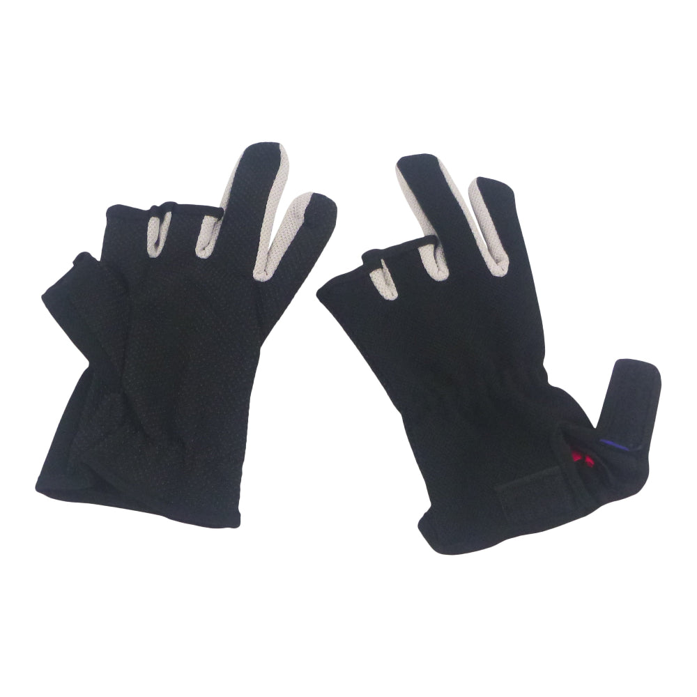 Bstc 3 Finger Black Gloves