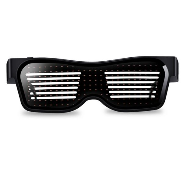 Rechargeable Bluetooth Dynamic App Glowing Glasses Usb Suitable For Christmas Bar Party