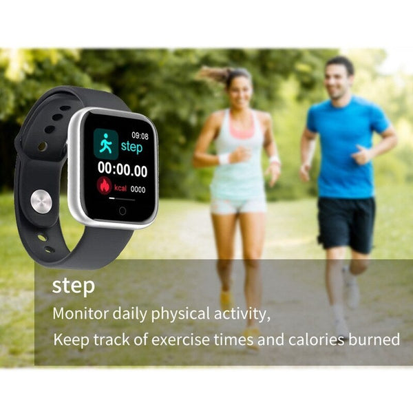 Gm20 Intelligent Watch Color Screen Bt Sports Ip67 Waterproof Steps Counting Blood Pressure Heart Rate Monitoring Fitness Smart Watches