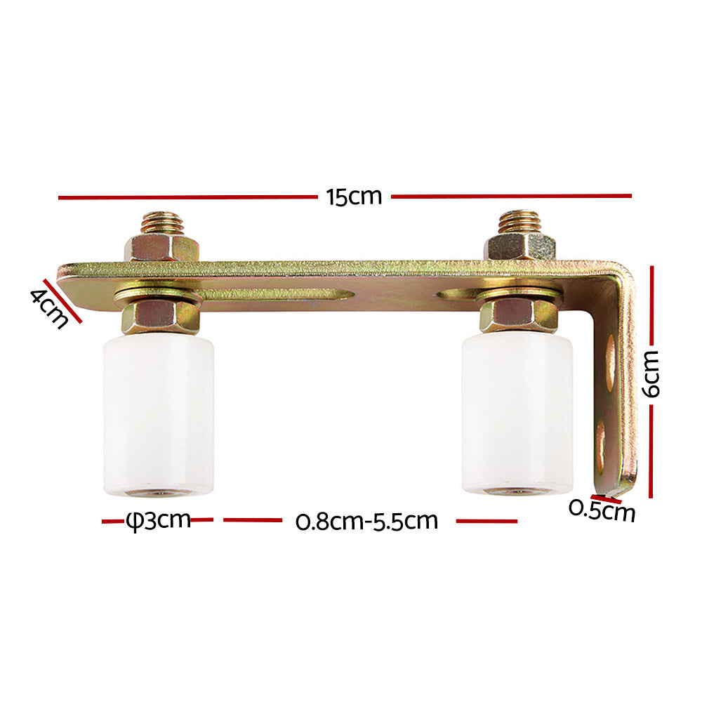 Lockmaster Roller Guide Gate Opener Track Stopper Sliding Hardware Accessories Kit Gate Openers