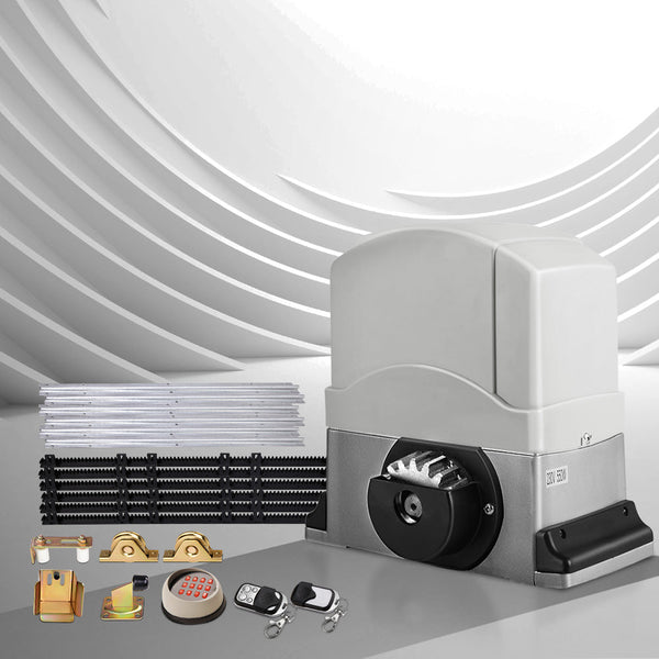 Lockmaster Automatic Sliding Gate Opener & Hardware Kit Gate Openers