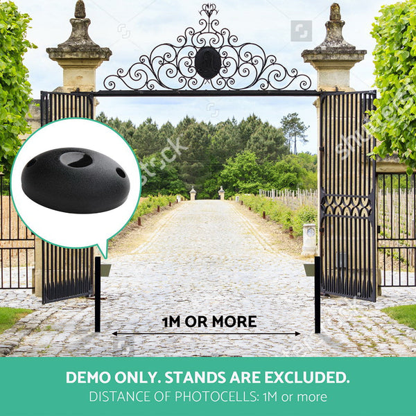 Lockmaster Infrared Solar Swing Sliding Gate Opener Gate Openers