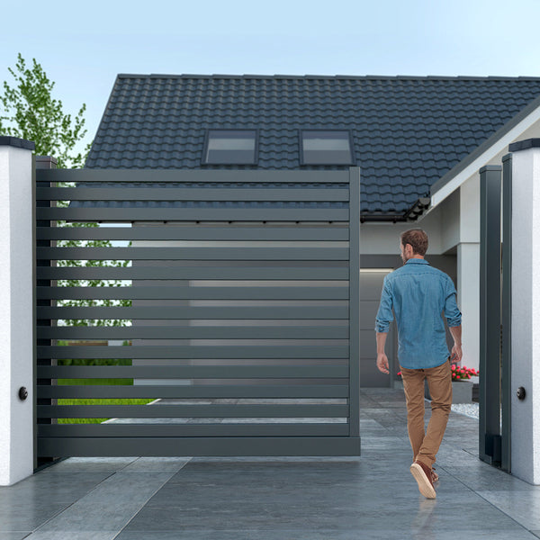 Lockmaster Infrared Solar Swing Sliding Gate Opener Gate Openers