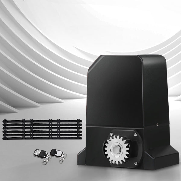 Lockmaster Auto Electric Sliding Gate Opener 1000Kg 6M Rails Gate Openers