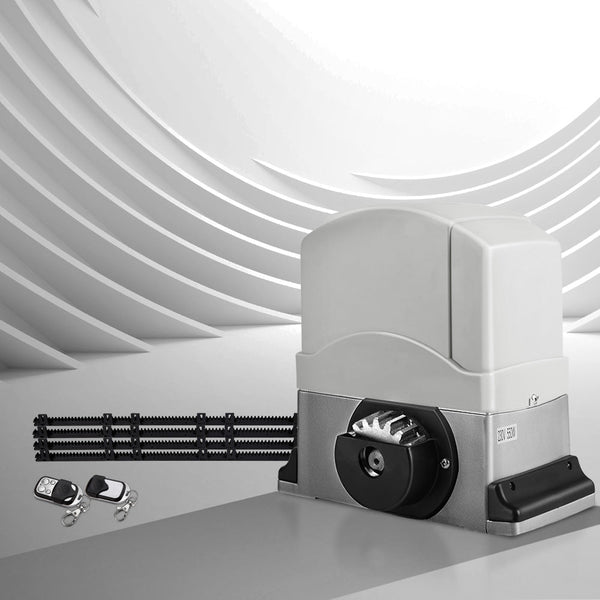 Lockmaster Auto Electric Sliding Gate Opener 1200Kg 4M Rails Gate Openers