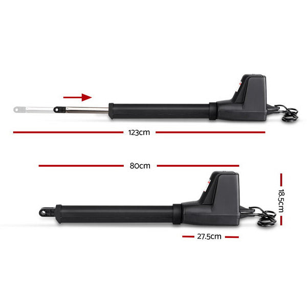 Lockmaster Swing Gate Opener Double Automatic Electric Kit Remote Control 1000Kg Gate Openers