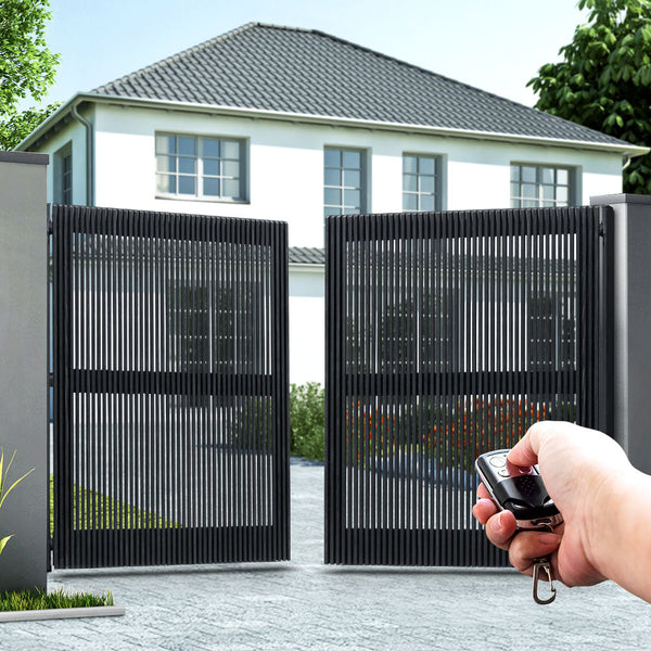Lockmaster Swing Gate Opener Double Automatic Electric Kit Remote Control 1000Kg Gate Openers