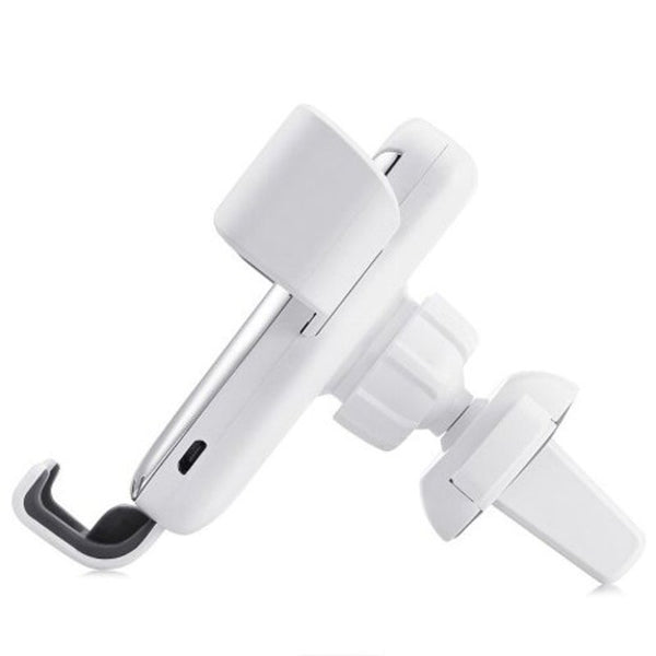 10W Car Qi Wireless Fast Charger Phone Charging Stand Mount Holder White