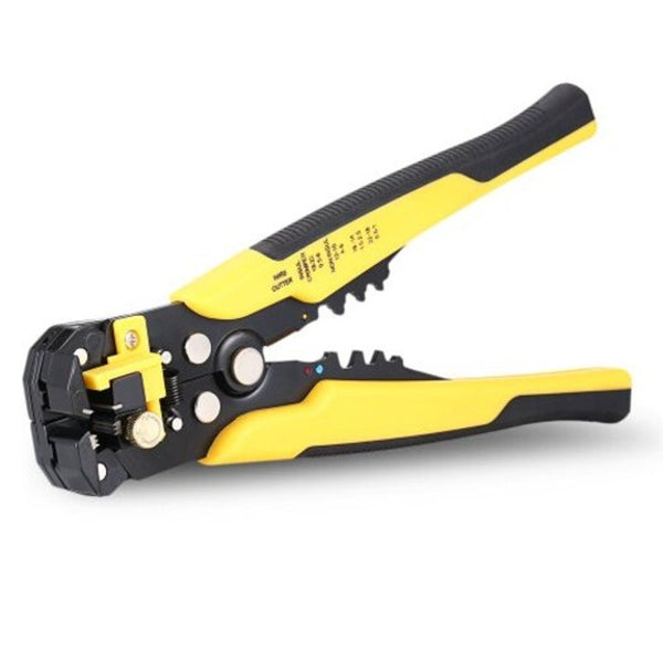 3 In 1 Self Adjusting Wire Stripper Crimping Pliers Yellow