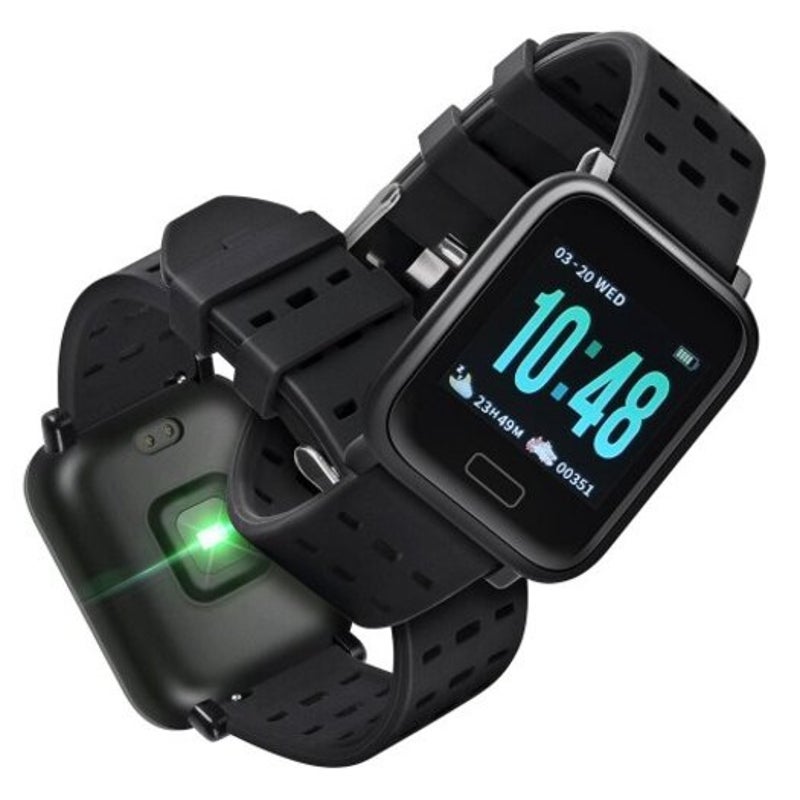 A6 Sports Smart Watch For Android / Ios Black Single Smart Watches