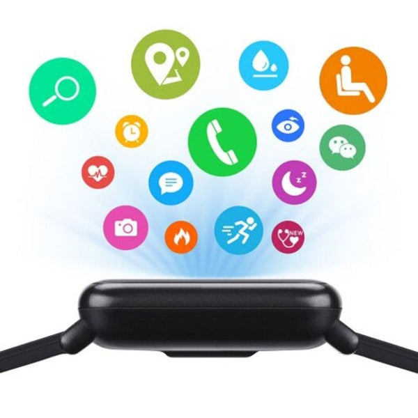 A6 Sports Smart Watch For Android / Ios Black Single Smart Watches