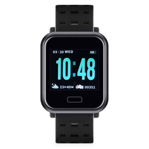 A6 Sports Smart Watch For Android / Ios Black Single Smart Watches
