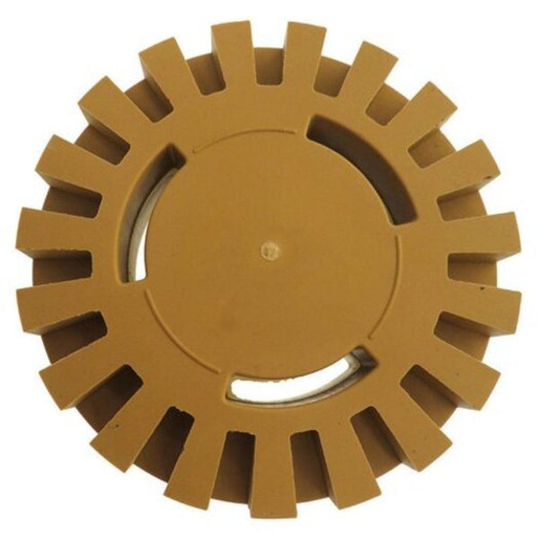 Decal Removal Eraser Wheel Orange Gold