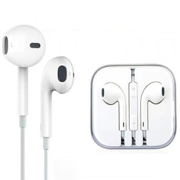 G01 Adjustable Wire Control Earphone Earbuds White