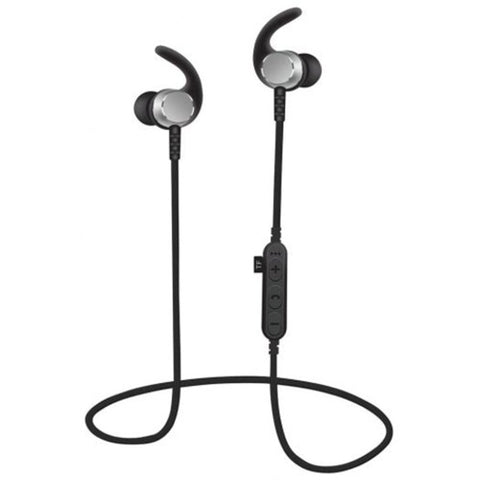 Noise Cancelling Bluetooth Wireless Sports Headset With Tf Slot Grey