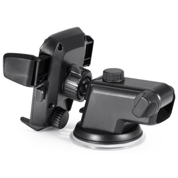 Universal Rotary Car Mount Phone Holder Black Mounts & Holders