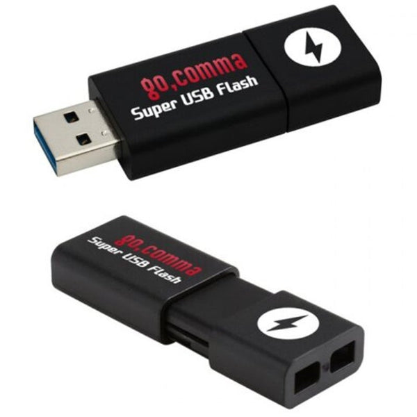 Usb 3.0 Flash Drive Memory Disk With Capless Slider Black 16G