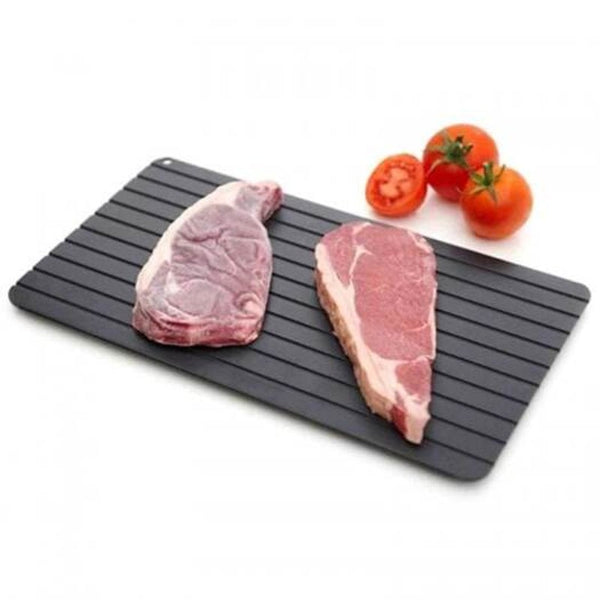 Zis D004 Non Stick Kitchen Tool Fast Defrosting Tray Black