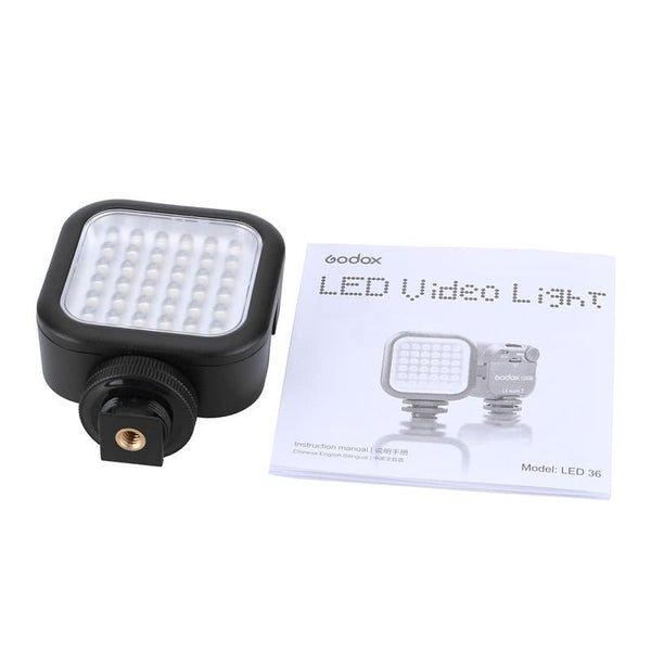 Led36 Video Light Lights For Dslr Camera Camcorder Mini Dvr
