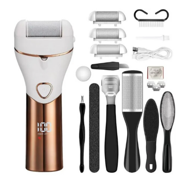 Professional Pedicure Electric Foot File Usb Rechargeable Digital Display 2 Manicure & Pedicure Tools & Kits