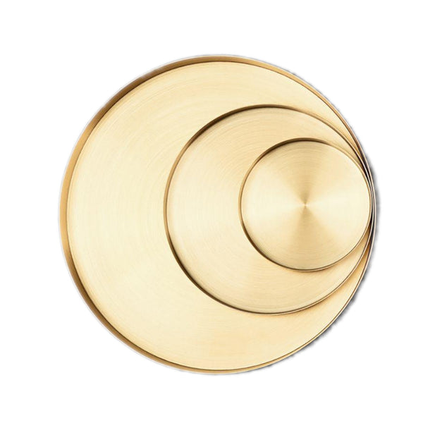 Stainless Steel Golden Tray Storage Decor Trays
