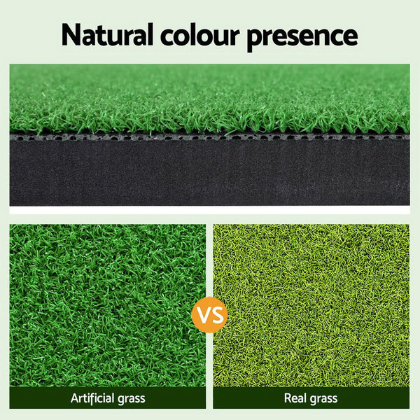 Everfit Golf Hitting Mat Portable Drivingrange Practicetraining Aid 150X150cm Nets Cages & Mats