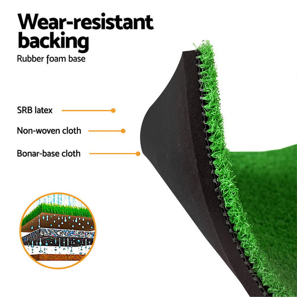 Everfit Golf Hitting Mat Portable Drivingrange Practicetraining Aid 150X150cm Nets Cages & Mats