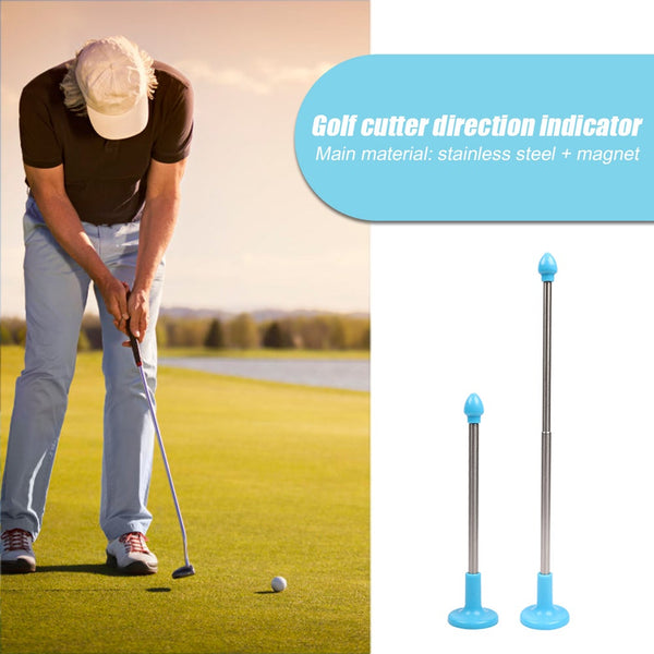 Golf Cutter Direction Indicator Mag Netic Club Alignment Stick Correct Swing Aim Lie Angle Tool Swing Trainers